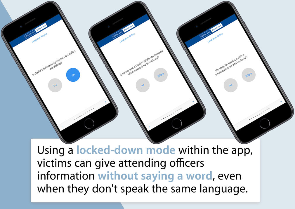 NZ Police Family Harm App — The Designers Institute of New Zealand